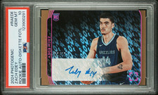 2024-25 Panini Photogenic Zach Edey Rookie Auto FOTL Diskette /15 PSA 10 RC