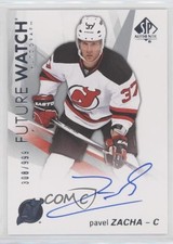 2016-17 SP Authentic Future Watch Auto 308/999 Pavel Zacha #134 Auto 0ll
