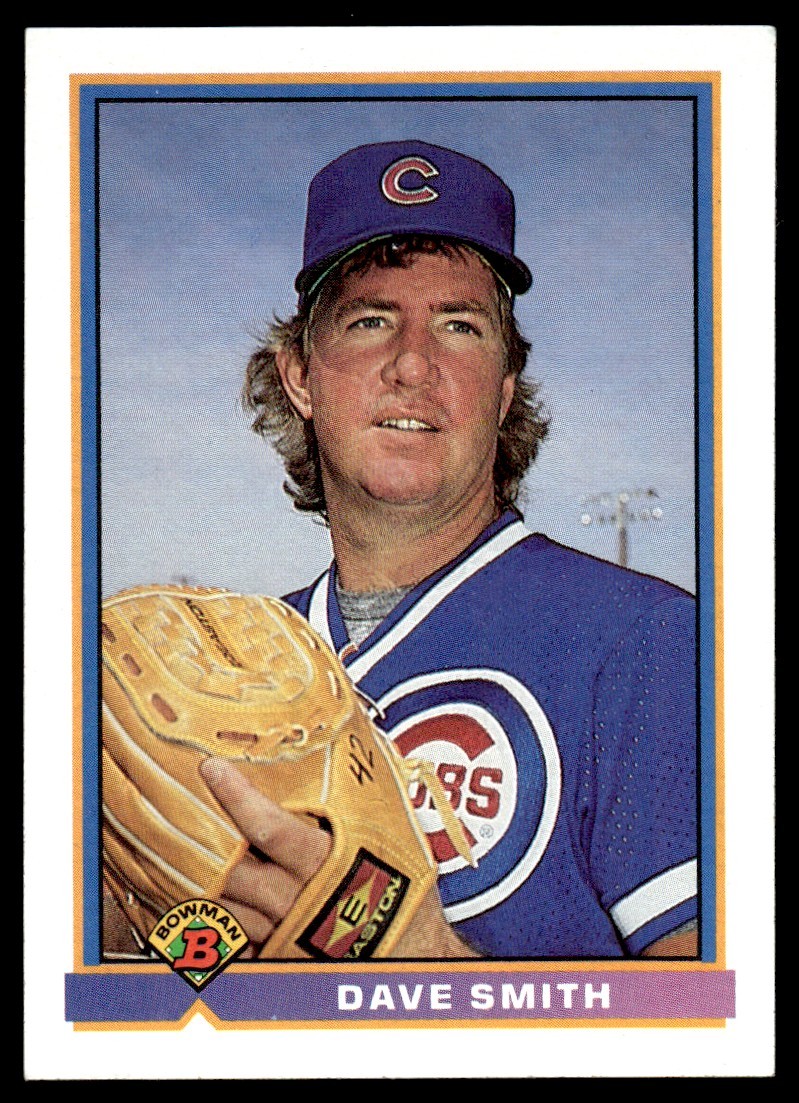 1991 Bowman Dave Smith Chicago Cubs #425 15131