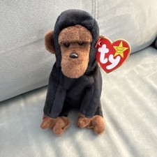 Ty Beanie Baby Congo Gorilla 1996 Retired Original Plush Toy Ages 3-11