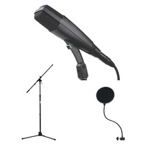 Sennheiser MD 421-II Cardioid Dynamic Microphone with On-Stage Stands MS7701B