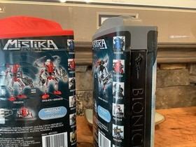 LEGO Bionicle Toa Tahu set  number 8689 And LEGO Bionicle 8690 Toa Onua set