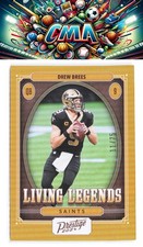 2024 Panini Prestige - Living Legends Xtra Points Gold #LL-DBS Drew Brees #/75
