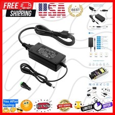 DC 12V 5A Power Supply Adapter Converter Transformer 60W AC 100-240V Input wi...