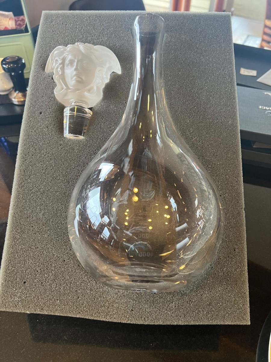 未使用品 ヴェルサーチ Medusa Lumiere ガラス デカンタ デキャンタ 1079【中古】VERSACE Versace Medusa Lumiere Rosenthal decanter | eBay