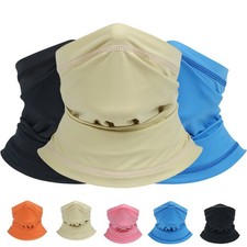 Summer Neck Gaiter UV Sun Protection Face Mask Face Cover Cooling for Men Women