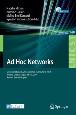 Mitton - Ad Hoc Networks   6th International ICST Conference ADHOCNET - X555z