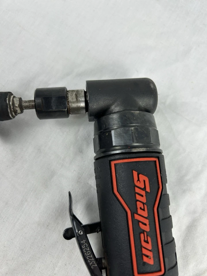 Herramientas Snap-on PTGR210A ROJO Y NEGRO 1/2 HP 90° amoladora de ángulo recto EE. UU. Foto 3 de 4