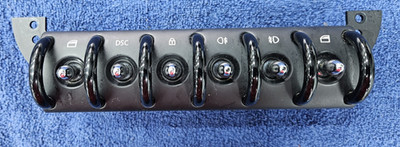 2006 MINI Cooper Full Toggle Switch Panel Fog Light Window Lock R50 R52 R53