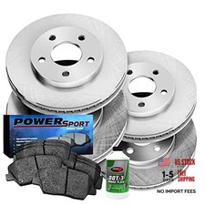 Front Rear Brakes and Rotors Kit Front Rear Brake Pads Brake Rotors and