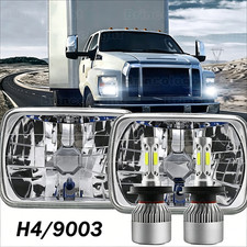 120w Pair 5x7 7x6 Square Led Headlights Hi-lo Drl For Ford F650 F750 F250 L900 120w Pair 5x7 7x6 Square Led Headlights Hi-lo Drl For Ford F650 F750 F250 L900
