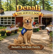 Product Image: Book 3 Title:Denali's Yard Sale Family Book 3 Signed Children's Picture Book