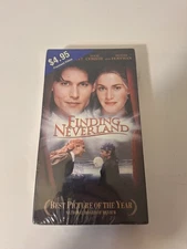 Finding Neverland VHS 2005 Late Era Johnny Depp Resealed