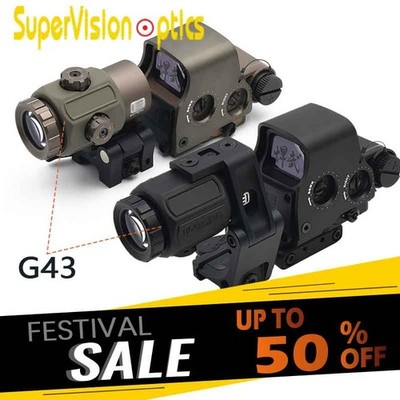 Holy Warrior EXPS3-2 558&G43 Magnifier Comb Holographic Red Dot Sight Hold 7.62