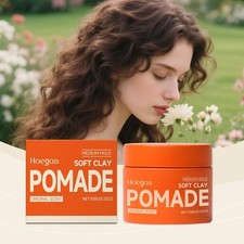 Soft Clay Pomade Original Scent, Soft Hair Clay Pomade, Hair Clay Styling R1W0