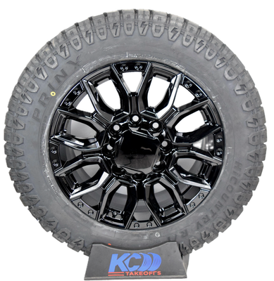 #ad 20quot; Chevy Silverado GMC Sierra Black 2500 3500 OEM wheels rims tires LT275 65R20 $2299.99