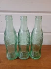 (3) VTG Coca-Cola Hobbleskirt Bottles 50-60’s Fort Valley, Monroe, Thomaston, GA