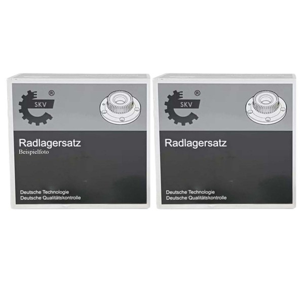 2X Esen SKV Radlagersatz Hinten FüR Opel Corsa D S07 Fiat Punto 199 Adam M13 E-image