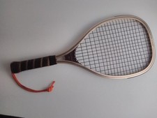 Vintage Dunlop Super Pro Racquetball Racquet with Cover.