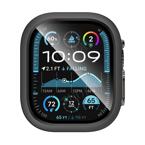 Etui ze szkła hartowanego Ochrona do zegarka Apple Series 10 42/46mm Ultra 1/2 49mm - Zdjęcie 16 z 56
