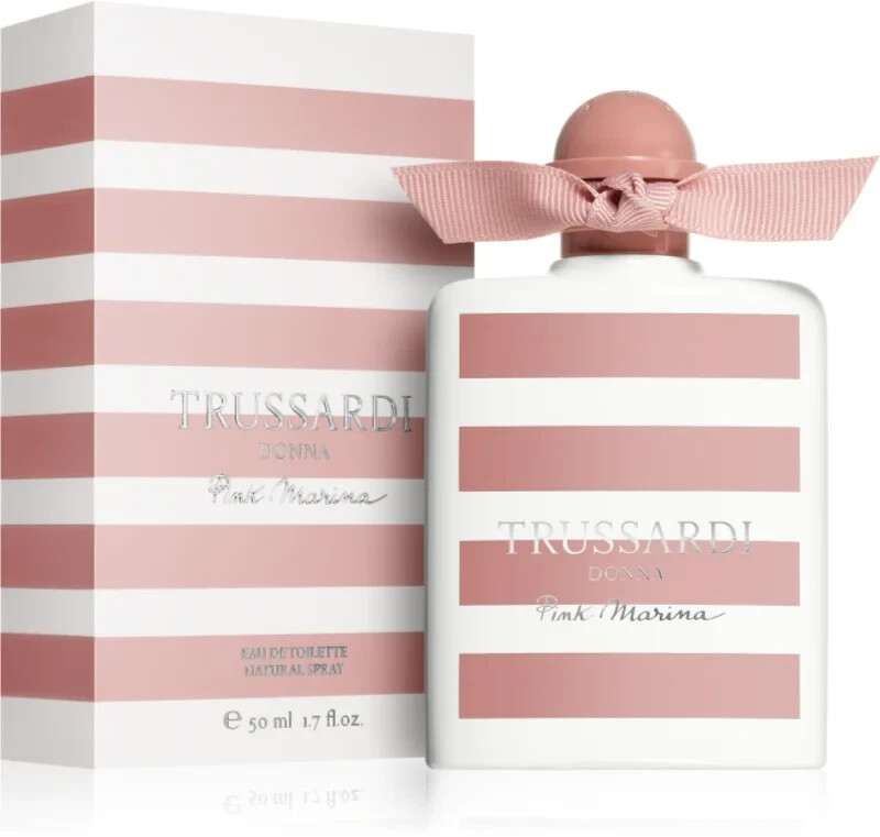 Trussardi Donna Pink Marina parfum d'été frais pour femme évocation de plage 50 ml