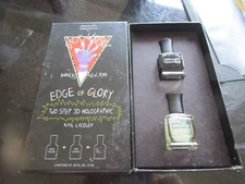 Barney's Lady Gaga's Workshop two step 3D Holographic Nail Lacquer edge of glory