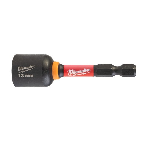 Milwaukee Nut Setter 13mm Shockwave Impact Socket Magnetic Nut Driver Tek Screw - Picture 3 of 13