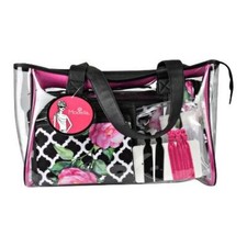 Modella Deluxe 14-Piece PVC Travel Tote with ...