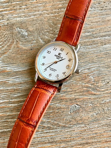 KIENZLE OROLOGIO TONDO REF. 815/1020 - CINTURINO PELLE - NOS - NUOVO | eBay