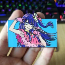 Anime [OSHI NO KO] / Hoshino Ai Metal enamel lapel Metal Badge Pin Gift