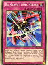 Yu-Gi-Oh - 2x Die Geburt eines Helden - YS14 - Super Starter Space-Time Showdown