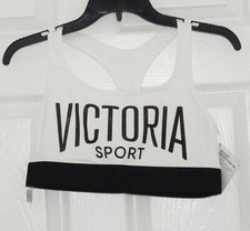 New Victoria's Secret The Player Racerback Sport Bra Size Large