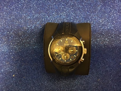 SCONTATO 🍀🍀SECTOR OROLOGIO CRONOGRAFO IN GOMMA ANNI 90 🦩🍇🍇🍄🍄🎃🎃 |  eBay