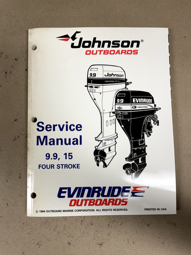 Manuel De Réparation Pour Moteurs Hors-bord Evinrude Johnson 5 à 70 HP 4 Temps (1995-2001) - Neuf