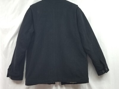 ANDREW MARC New York Wool Jacket Coat Mens Size Medium black