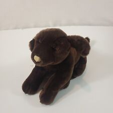 Toys R Us Animal Alley Brown Chocolate Lab Puppy Dog Stuffed Animals Plush 2000