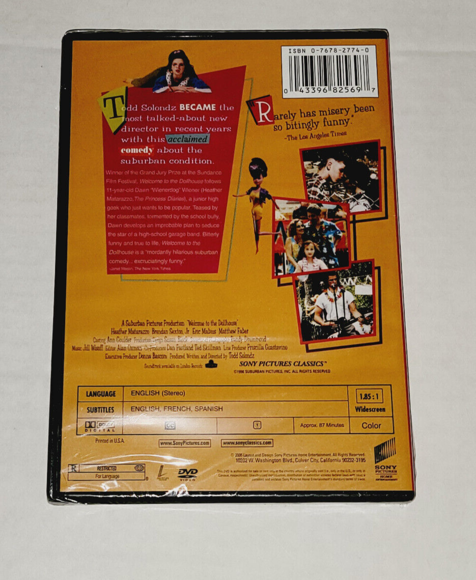 Welcome to the Dollhouse (DVD, 1996) for sale online | eBay