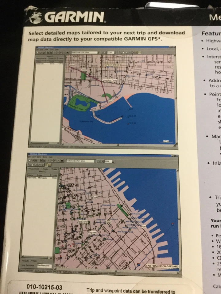 Garmin V4.02 Map Source Metro Guide USA CD-ROM Maps Brand New Sealed - Image 4 of 4