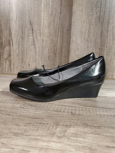 Life Stride Zapatos Cuña Charol Tacones/Cuña Negro para Mujer Talla 5.5 |  eBay