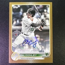 2022 Topps Pro Debut Gold Auto /50 Cal Conley #PD-195 Auto