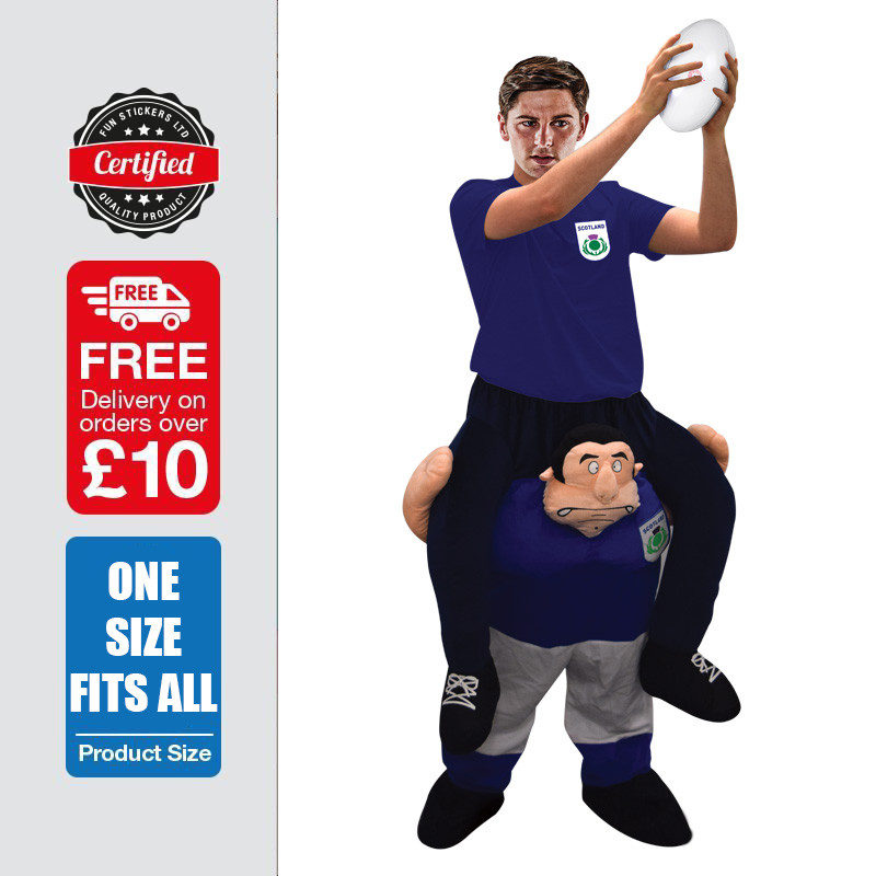 Line Out Rugby Fancy Dress Costume 6 Nations Man Carrying You eBay