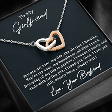 To My Girlfriend Necklace - Special, Necklace for Girlfriend, Birthday Gift