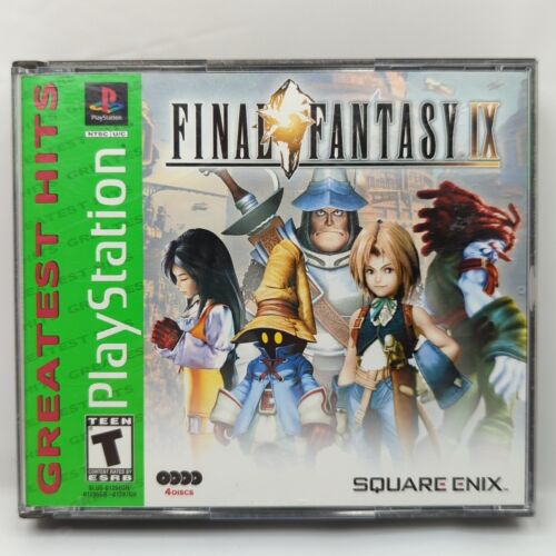 Final Fantasy 9 - Sony PS1 Greatest Hits Square Enix Complete PlayStation One - Picture 1 of 4