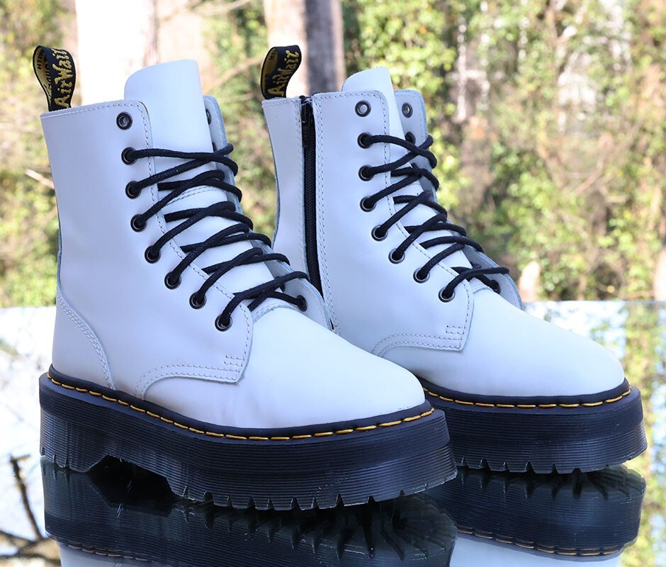 Martens 1460 Martens Herren Jadon Kult-Stiefel In Weiß