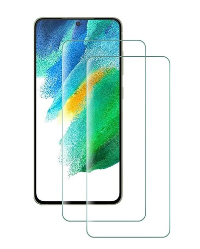 2x Samsung Galaxy S21 FE Panzer Schutz Glas 9H Displayschutz Protecter - Zdjęcie 2 z 8