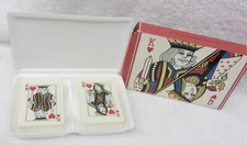 NOS Vintage Avon Royal Hearts Playing Cards Hostess Soaps King Queen