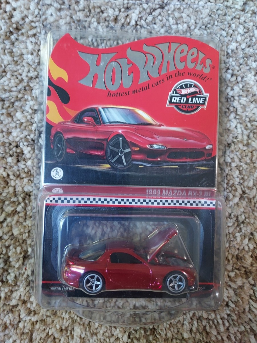 Hot Wheels Mazda RX-7 LOT of 3 - RLC Exclusive 1993 Mazda RX