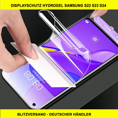 2X SAMSUNG GALAXY S25 S24 S23 FE Plus+ Ultra PANZERFOLIE HYDROGEL DISPLAYSCHUTZ