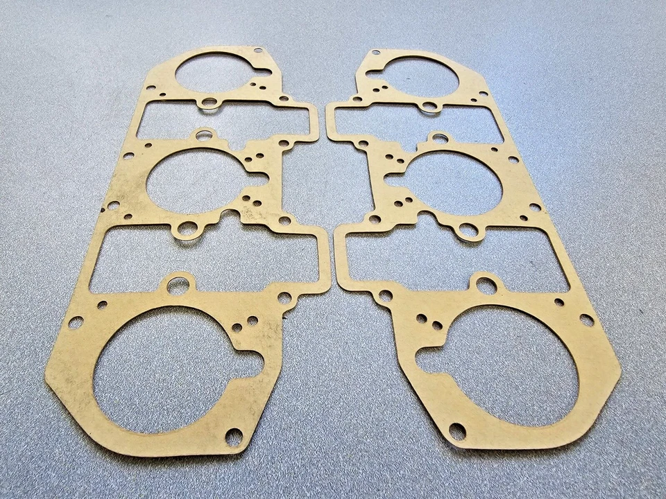 PAIR OF NEW PORSCHE 911 914-6 WEBER IDA IDT MAIN BODY GASKETS 1965-72 ITALIAN - Image 4 of 4