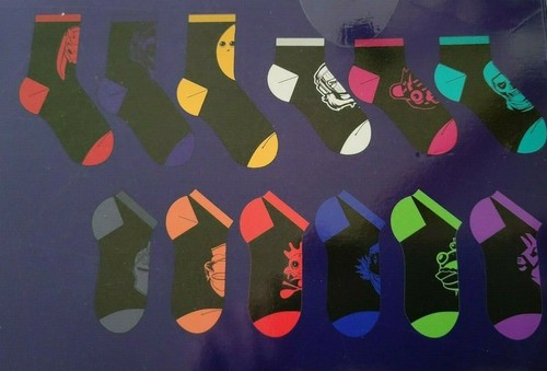 Boys Fortnite 12 Days Of Socks includes Various Styles Fits Shoe Size 10-4 - Picture 2 of 6